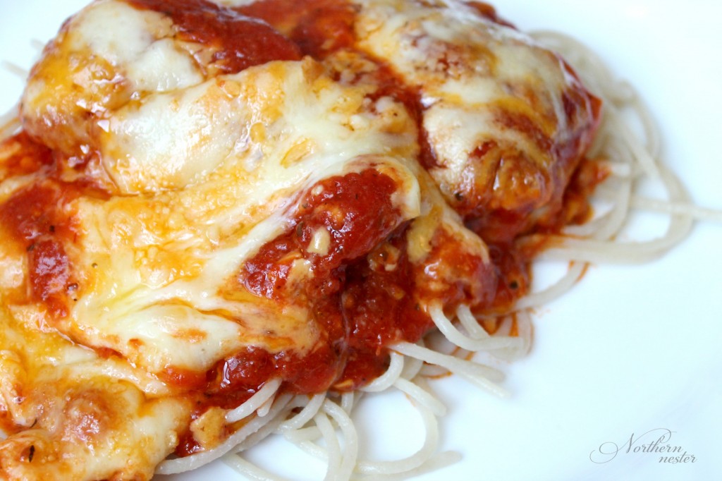 easy chicken parmesan trim healthy mama