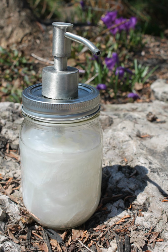 mason jar soap dispenser tutorial