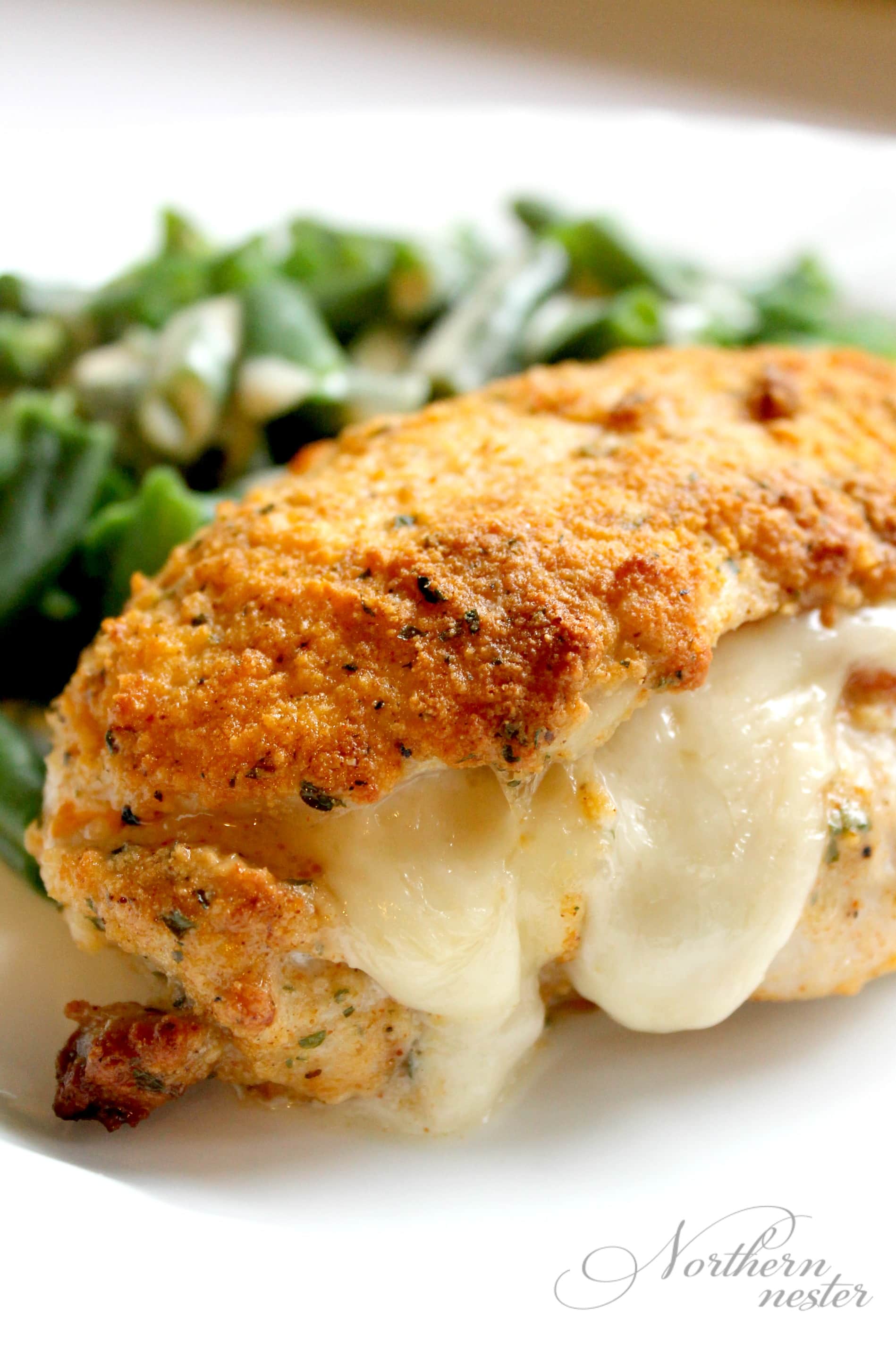 Chicken Cordon Bleu with Dijon Cream Sauce | THM: S - Northern Nester