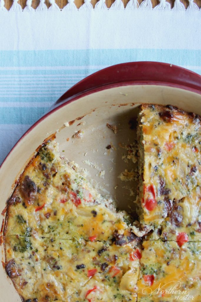 Christmas Morning Egg Bake | THM: S - Northern Nester