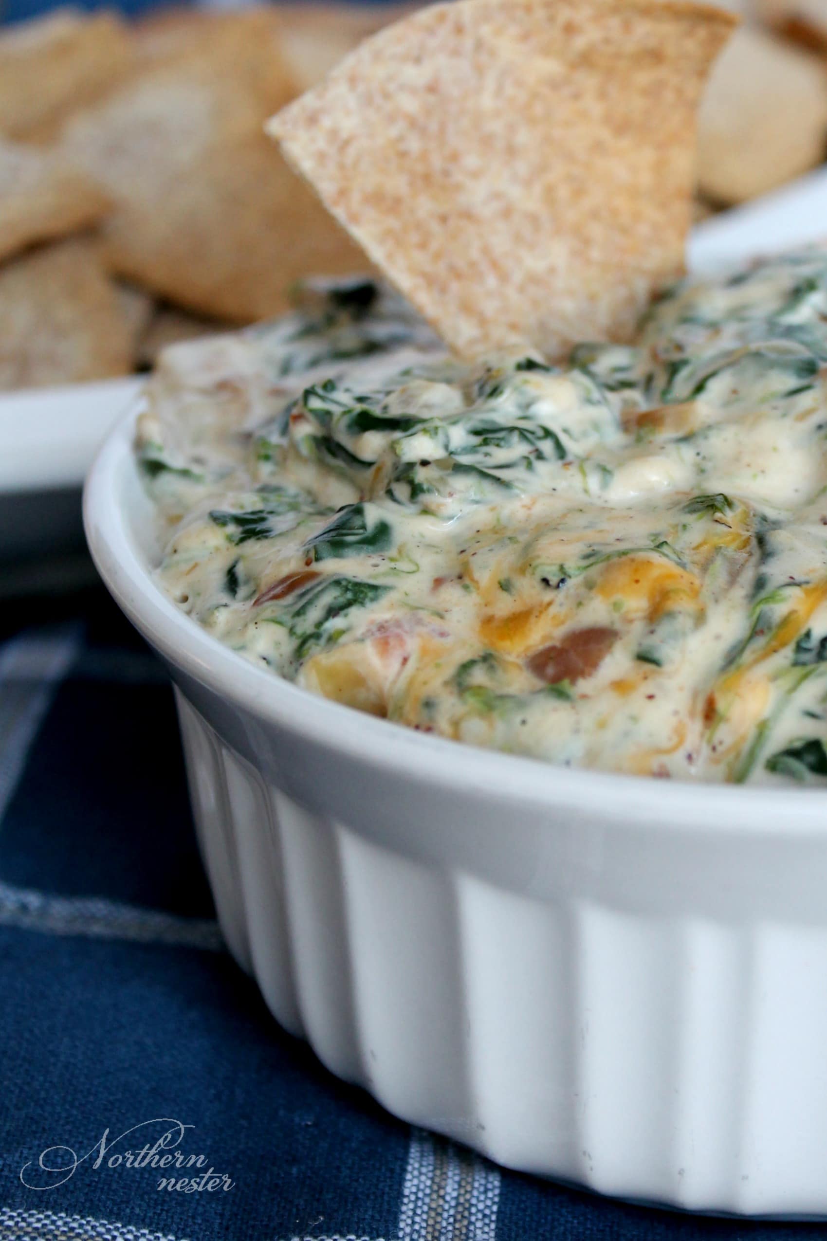 Kelseys Spinach Dip Copycat Recipe | THM: S - Northern Nester