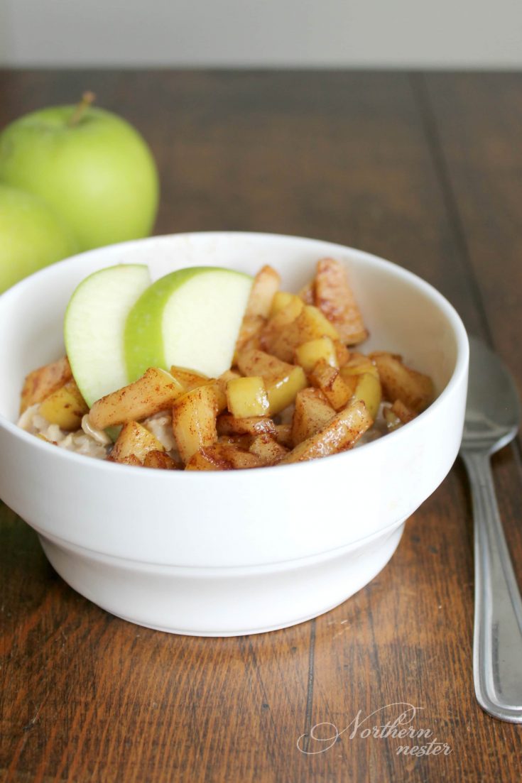 Apple Pie Oatmeal | THM: E