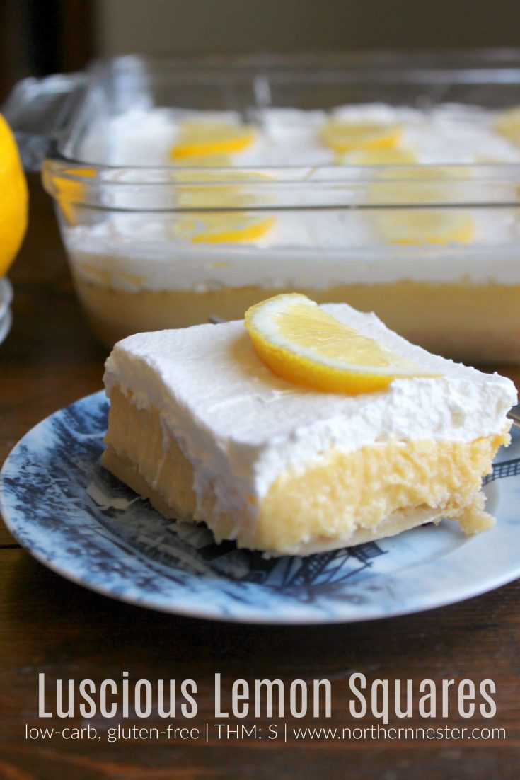 Luscious Lemon Squares | THM: S