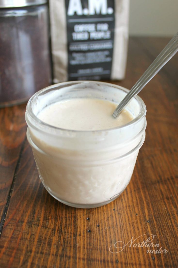 Homemade Triple Zero Cappuccino Yogurt | THM: FP