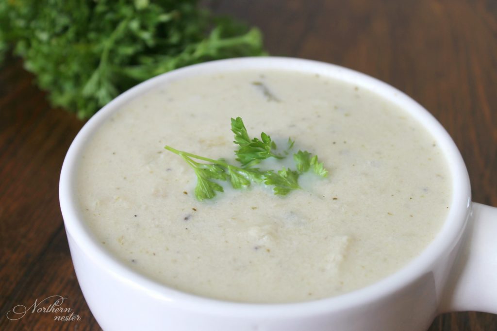 LowCarb Cream of Chicken Soup THM S Northern Nester