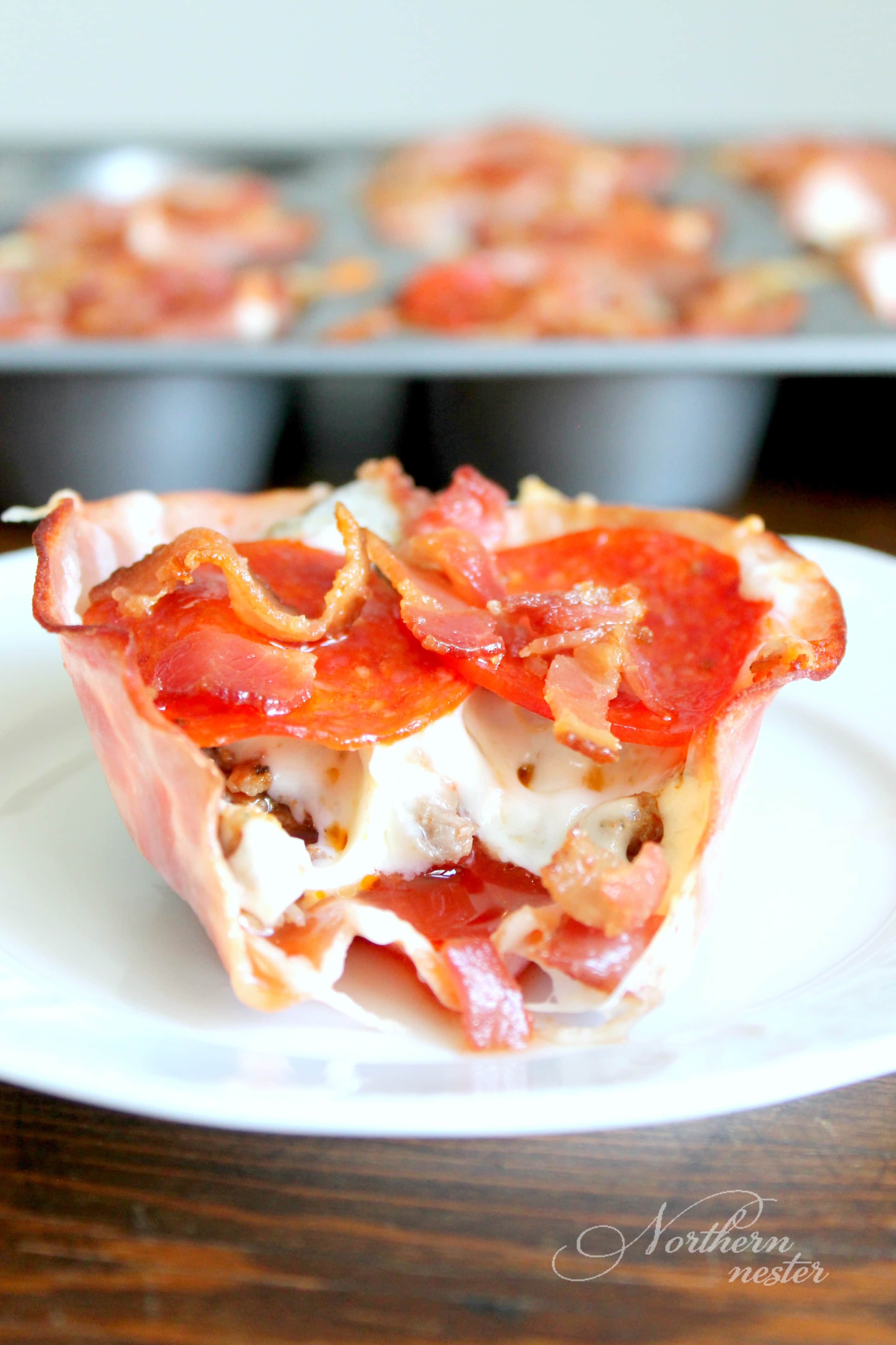 Meat Lover Pizza Cups | THM : S - Northern Nester