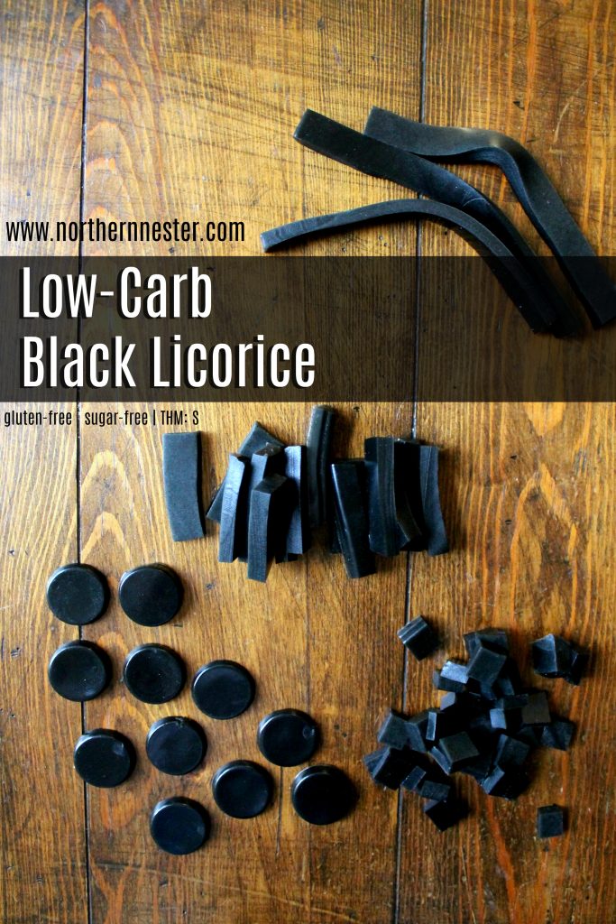 LowCarb Black Licorice THM S Northern Nester