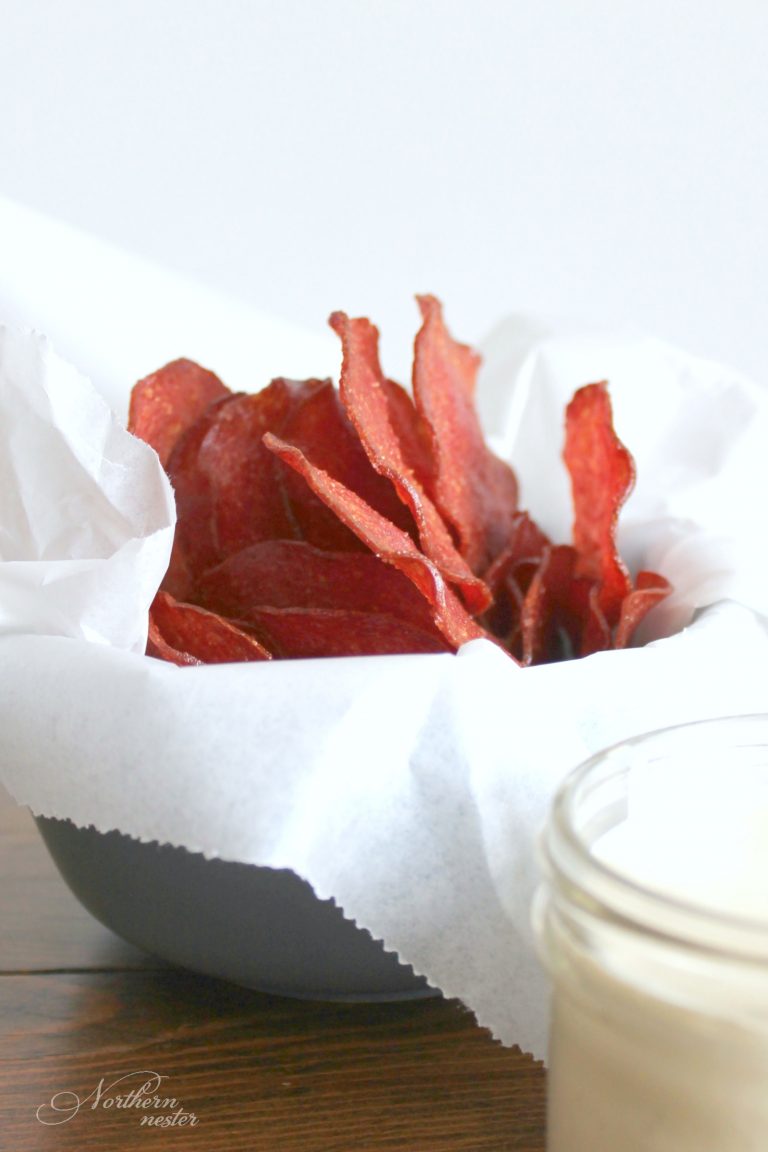 Salami Chips with Sweet Mustard Dip THM S Northern Nester