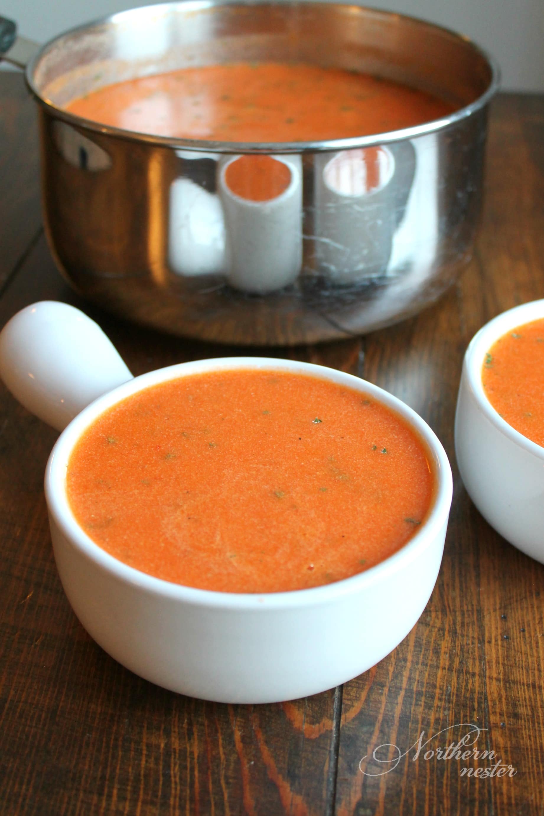 Roasted Red Pepper Soup | THM: S - Northern Nester