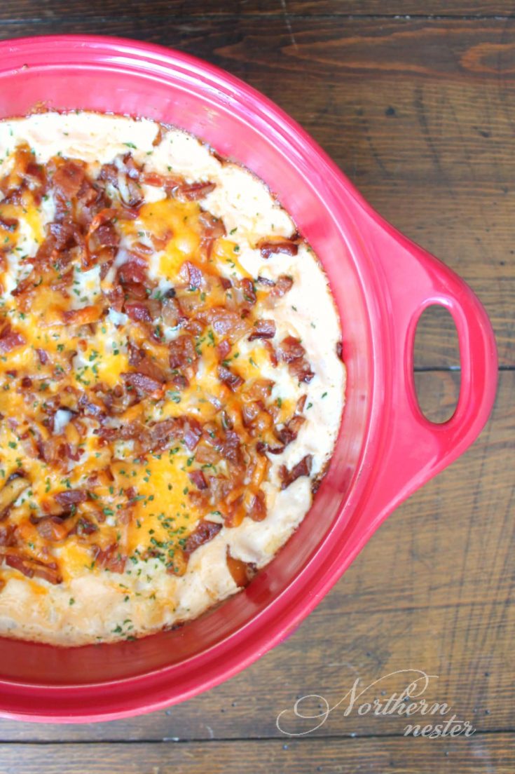 Cheesy Cauliflower With Bacon | THM: S