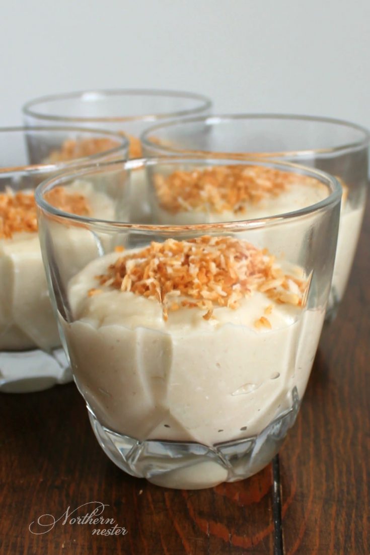 coconut cream pudding