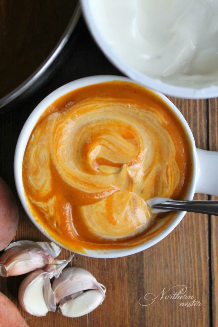 Spicy Sweet Potato Soup | THM: E