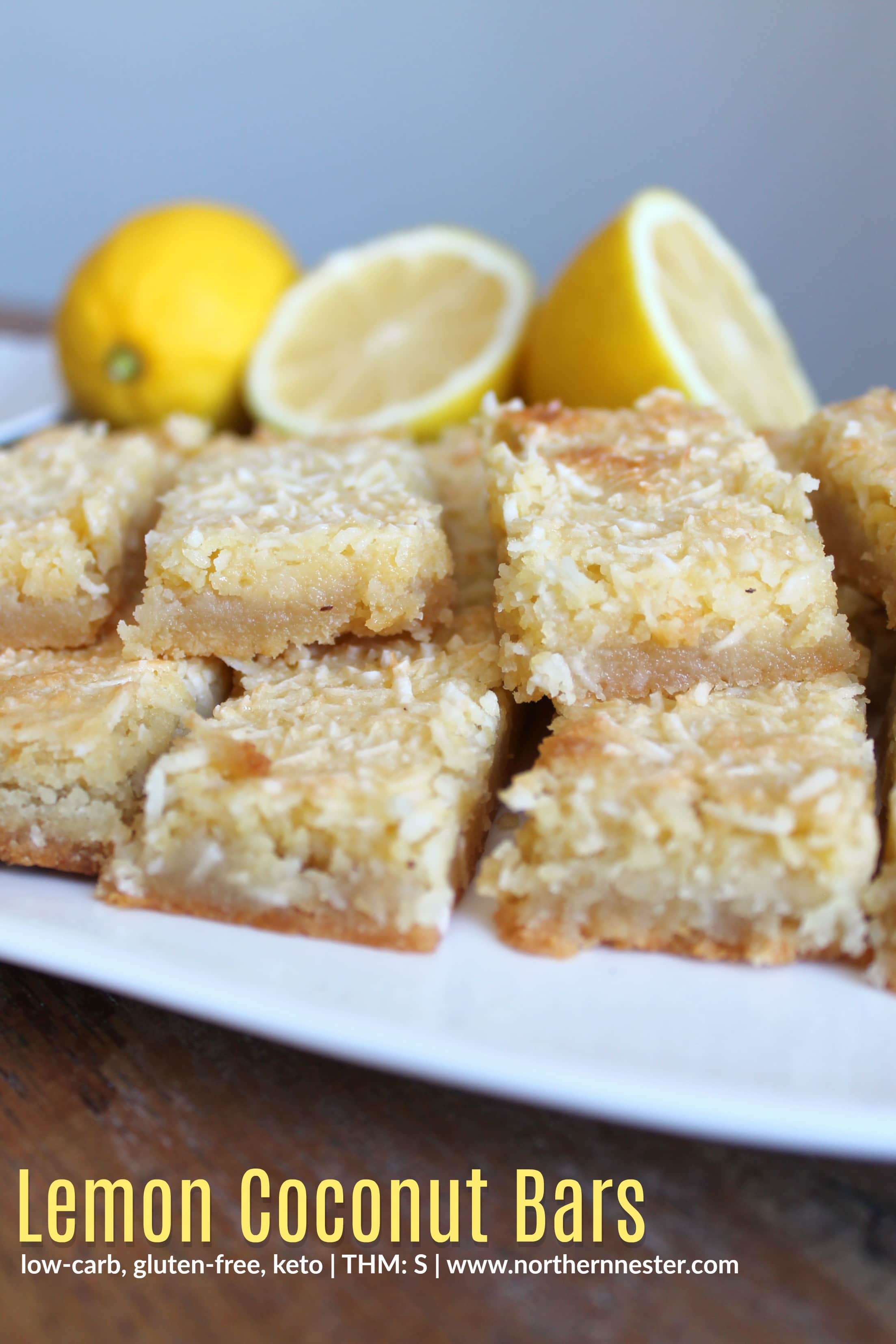 Lemon Coconut Bars Thm S Northern Nester