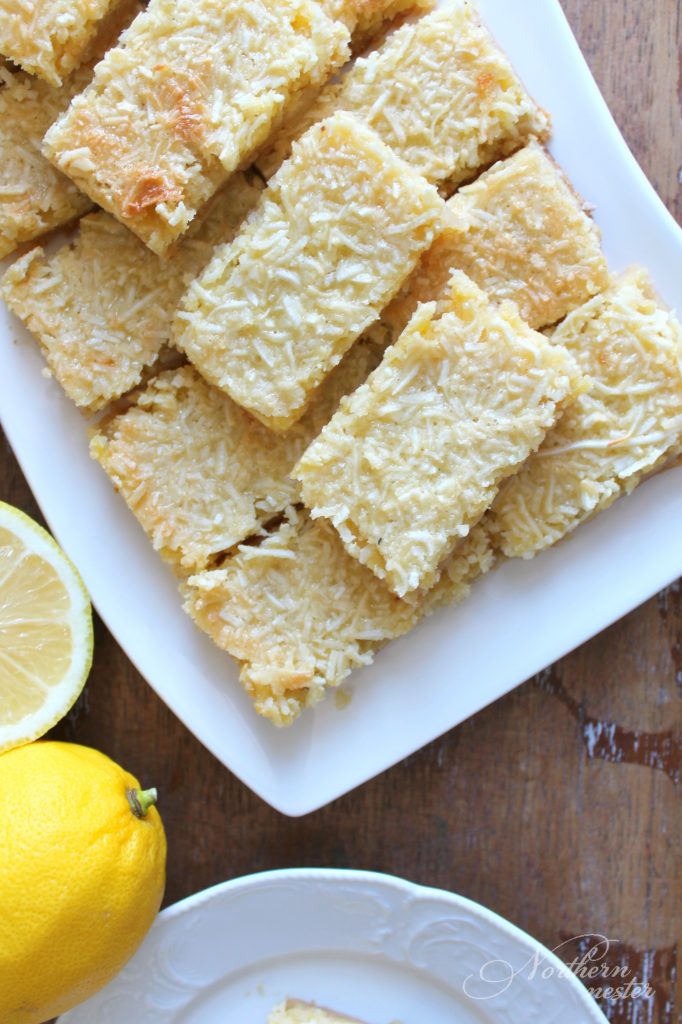 Lemon Coconut Bars | THM: S - Northern Nester