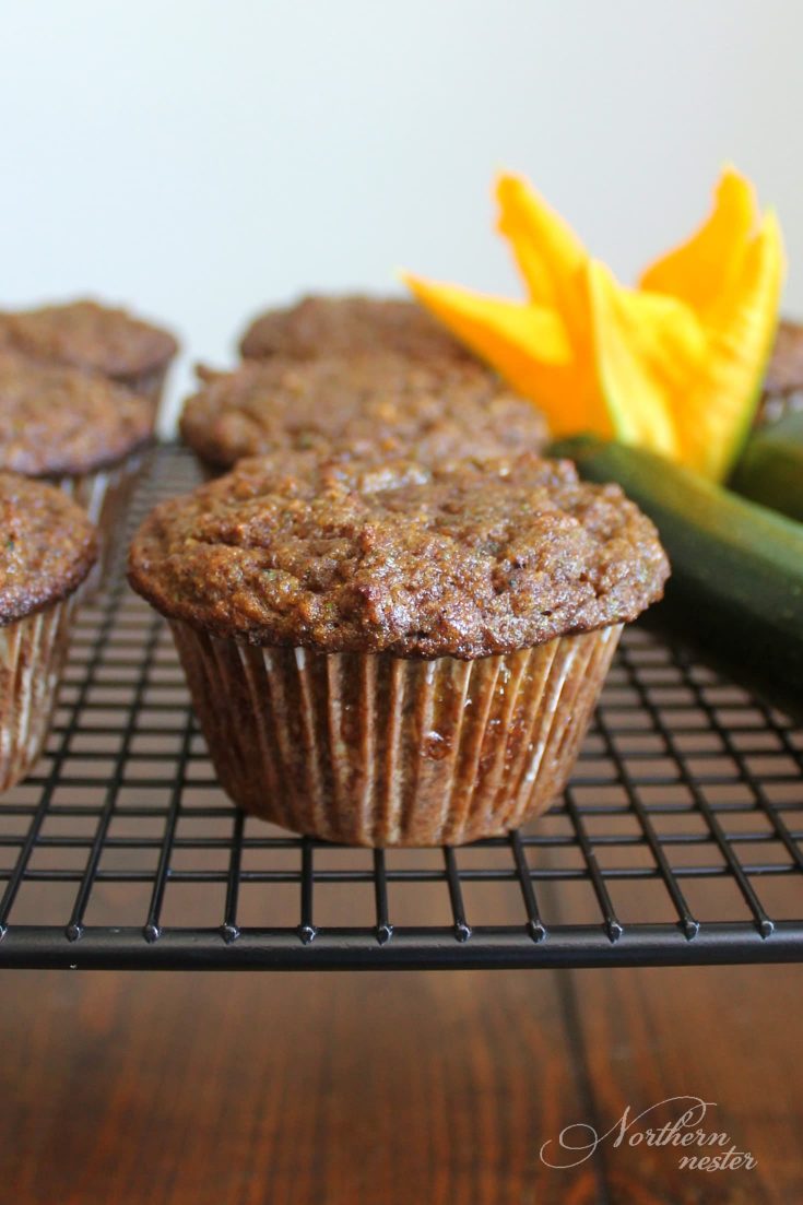 Zucchini Cinnamon Muffins | THM: S