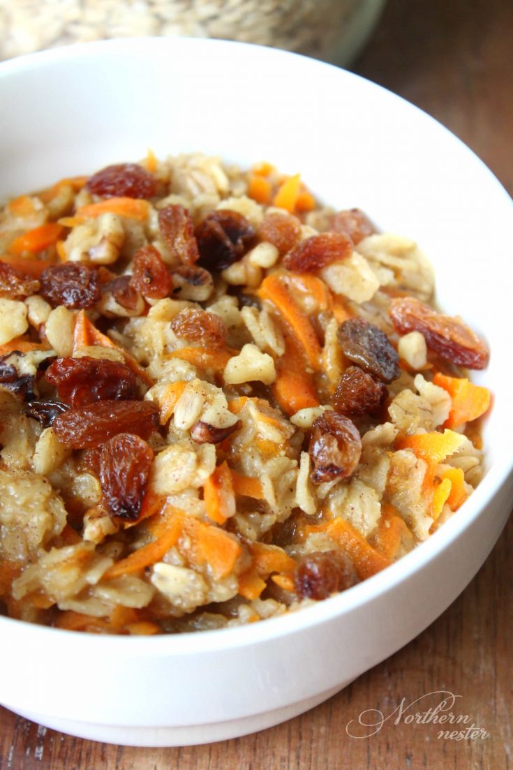 Carrot Cake Oatmeal | THM: E 