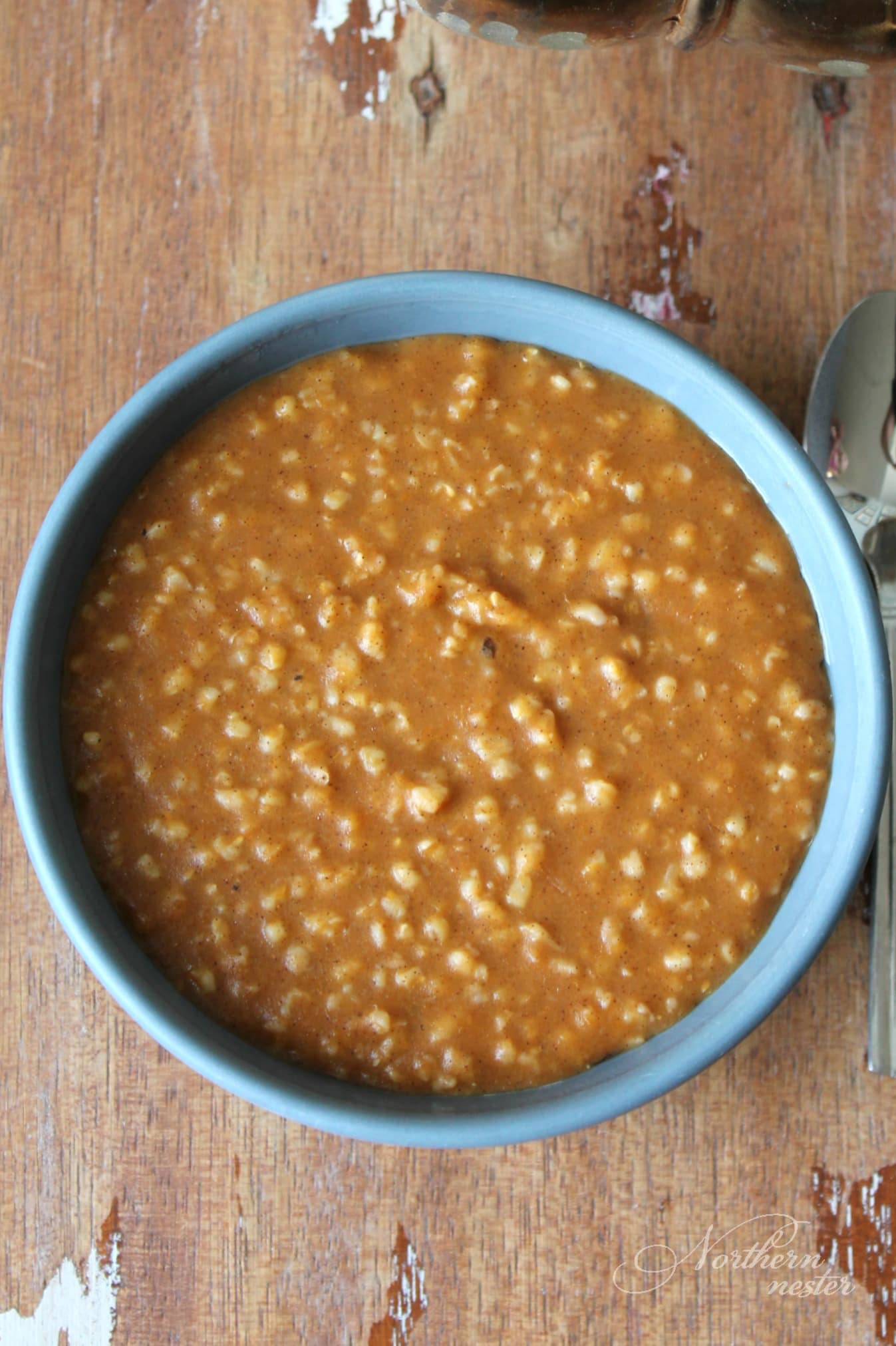 Slow Cooker Spiced Oatmeal Recipe