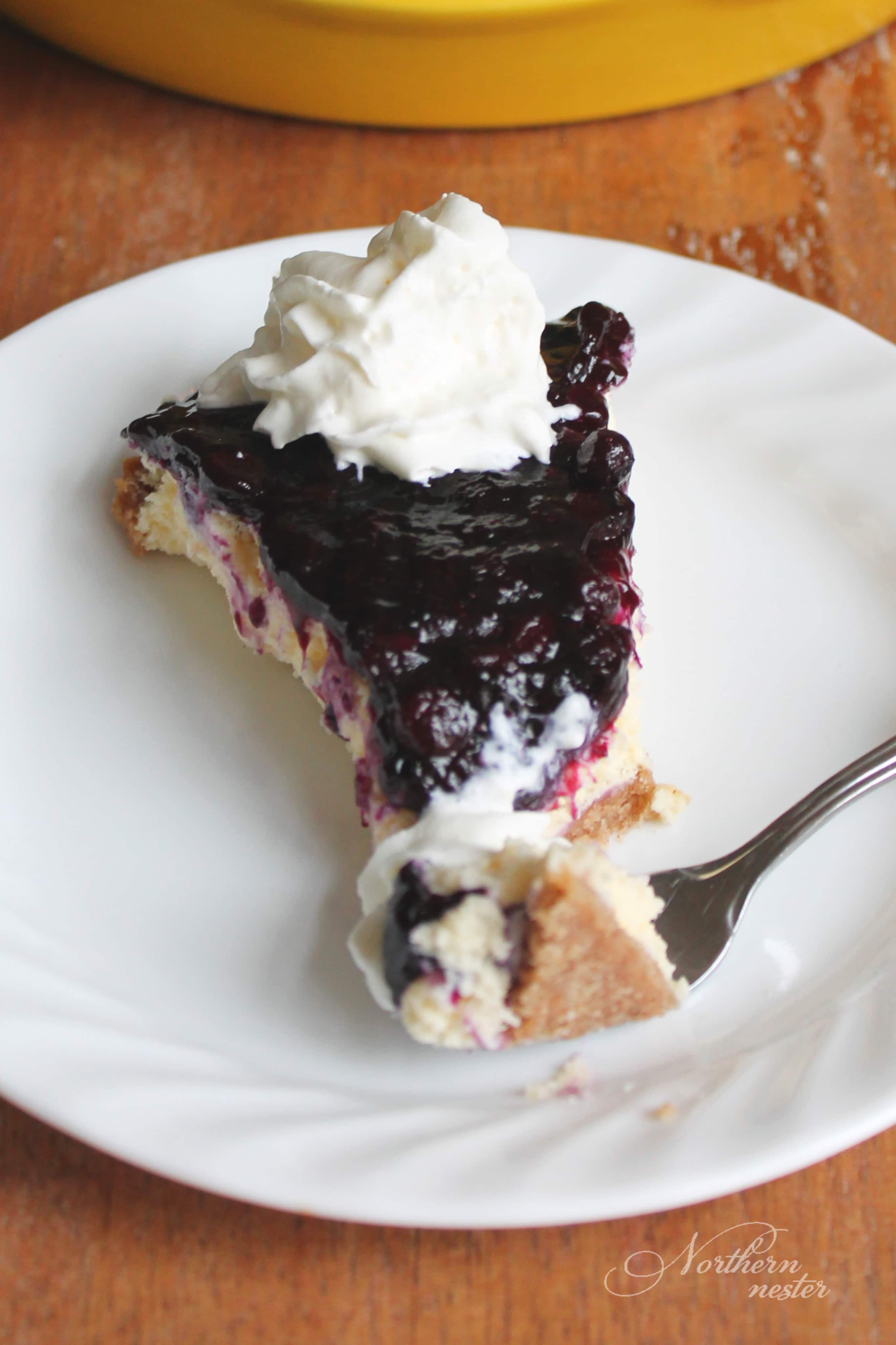 Blueberry Cream Cheese Pie Thm S Northern Nester 8149