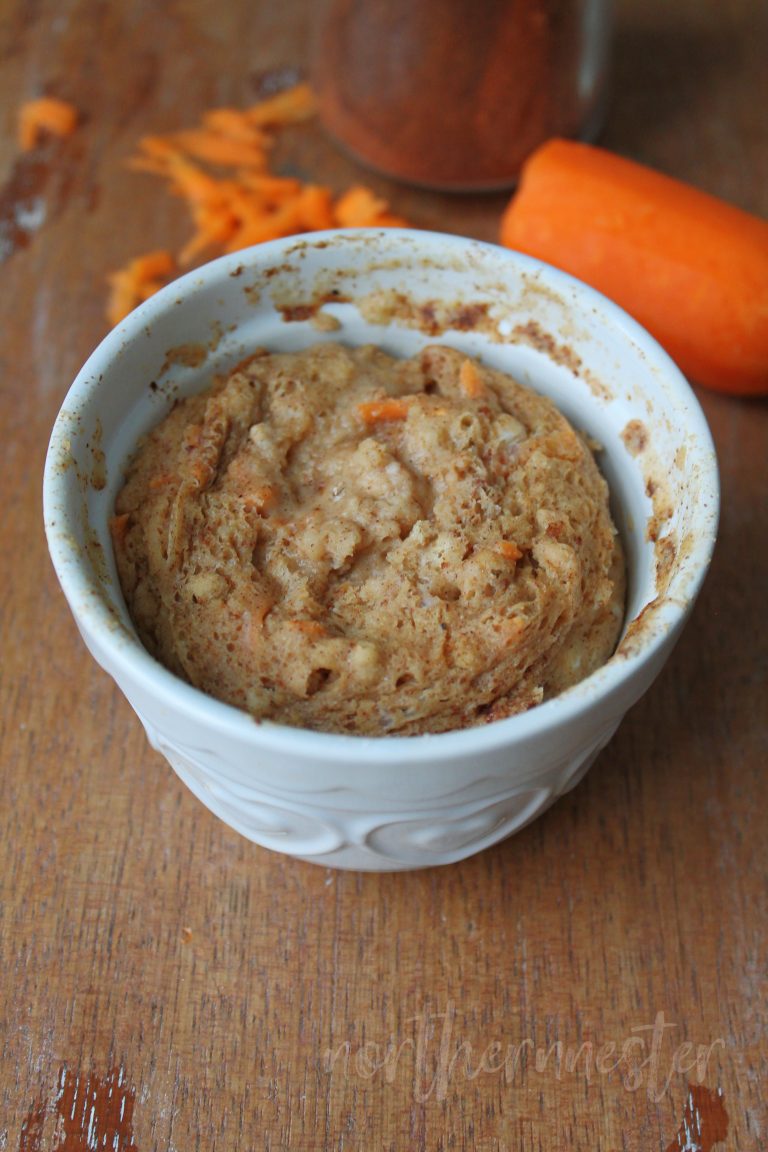 Carrot Muffin In A Mug | THM: E - Northern Nester