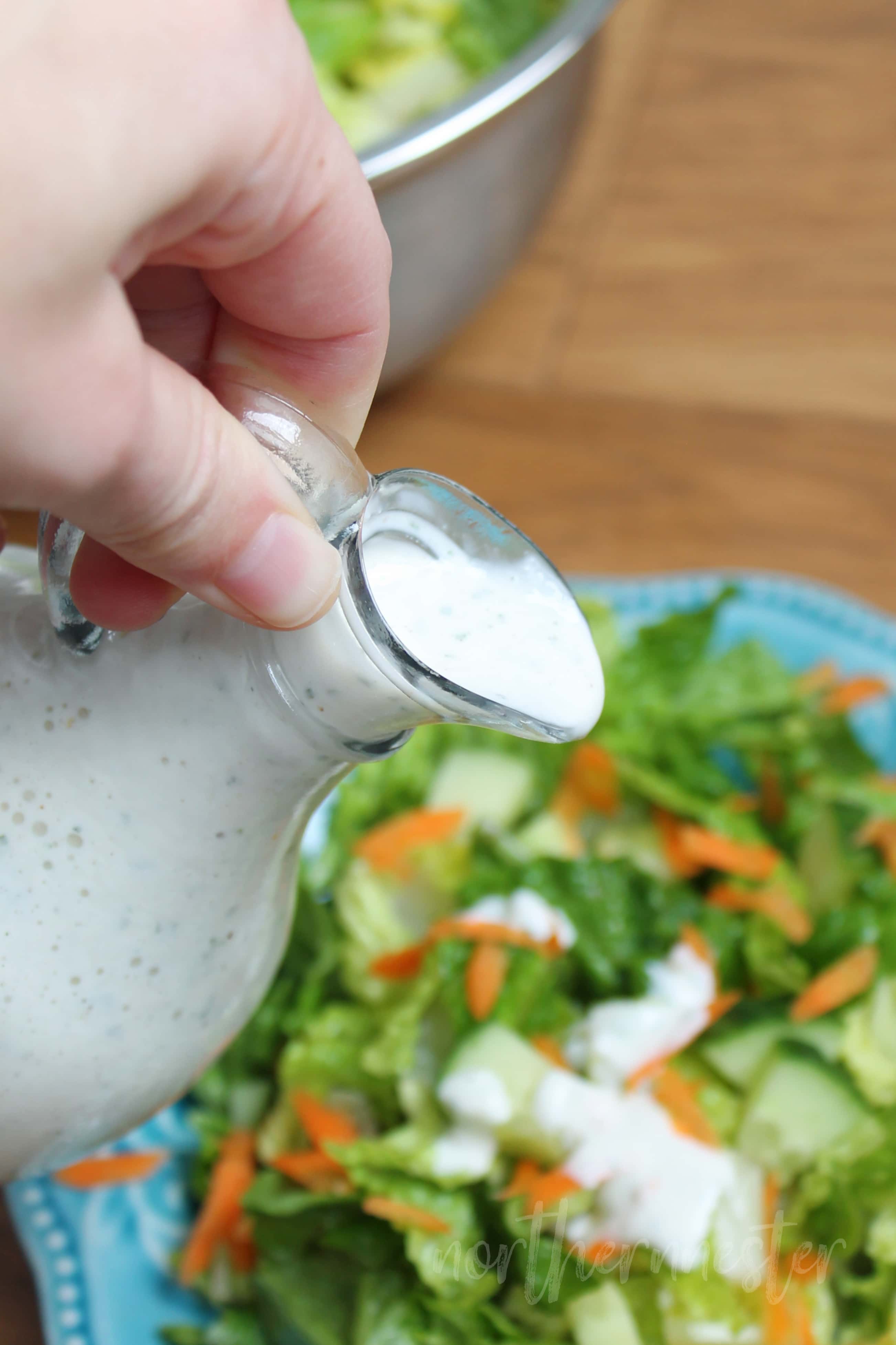 Probiotic Blender Ranch Dressing :: primal, GAPS, keto, low carb