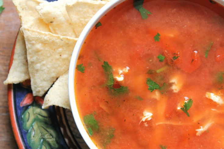 5-Minute Tex-Mex Chicken Soup 