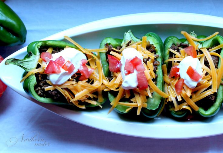 Southwestern Stuffed Peppers | THM S