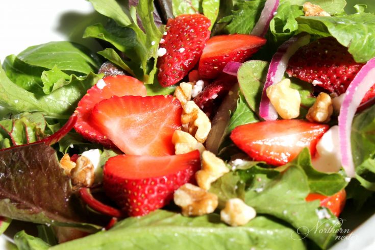 Strawberry Spinach Salad | THM, GF