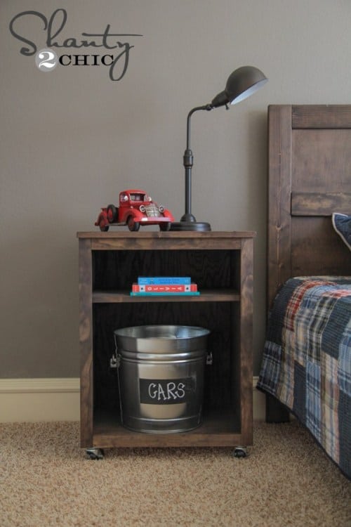 DIY nightstand