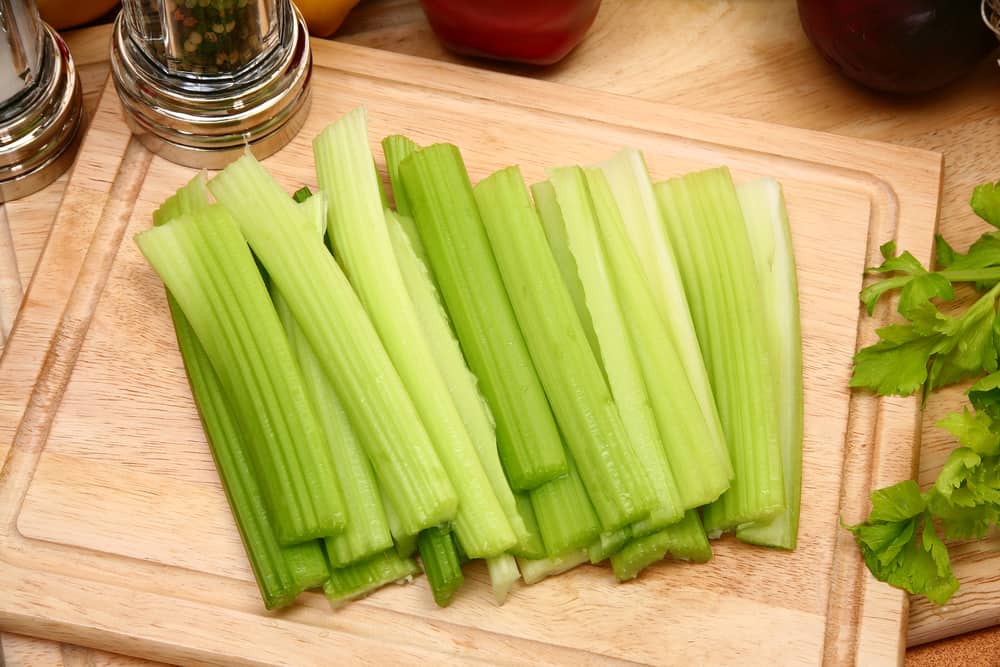 how to freeze celery