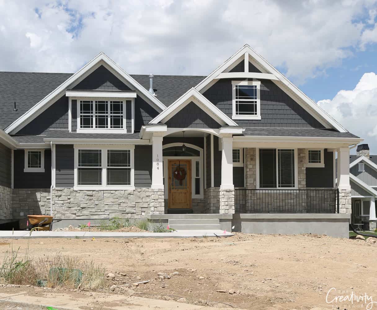 Dark Gray Siding With White Trim | Exterior Color Selections - Northern ...