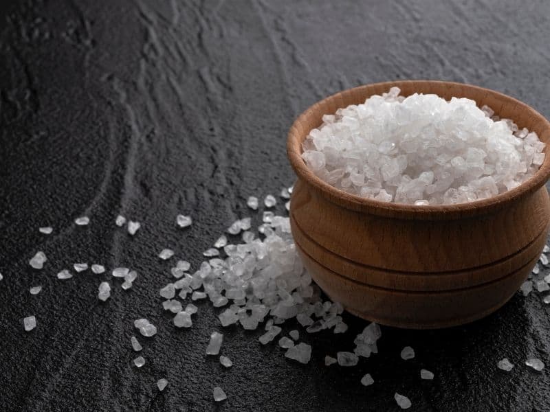 coarse salt