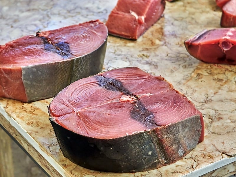 types of tuna sashimi